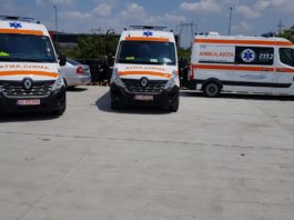 Pacienții sunt transferați cu ambulanțele de la o secție la alta