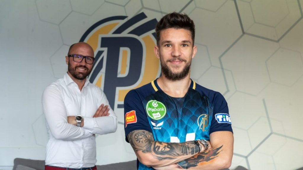 Alex Băluţă, la al patrulea gol pentru Puskas. Craioveanul a înscris la ultima fază