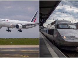 Franța vrea să elimine cursele aeriene interne pe distanțe scurte pentru a încuraja călătoria cu trenul