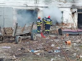 Olt: Incendiu la o clădire dezafectată din Slatina