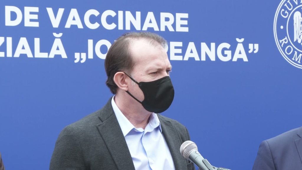Cîțu: Mai multe centre de vaccinare AstraZeneca vor fi transformate în centre Pfizer