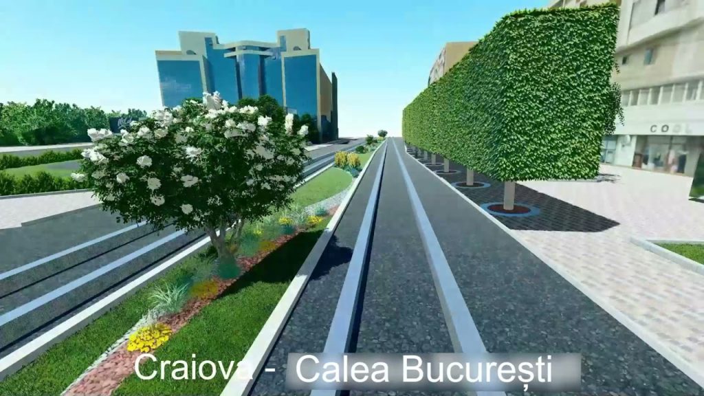 VIDEO: Cum ar putea arăta în viitor Calea București din Craiova