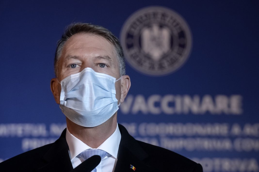 Klaus Iohannis: Există o singură cale de ieșire din pandemie și asta este vaccinarea