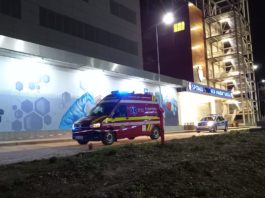 Incendiu la Spitalul Judeţean de Urgenţă din Bacău