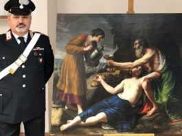 Un tablou furat de naziști a fost găsit după 75 de ani şi restituit proprietarilor
