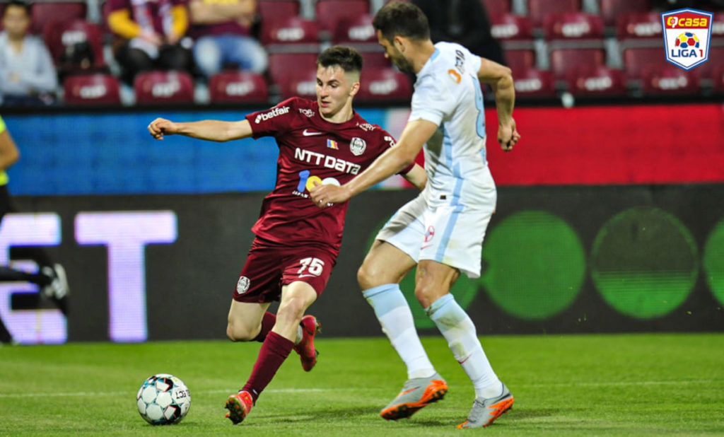 Liga 1 / CFR Cluj a bătut-o ușor, ca de final, pe FCSB