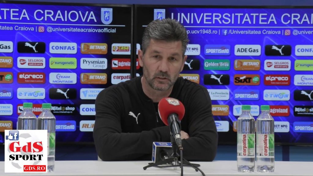 „U“ Craiova – Botoșani 2-3 / Marinos Ouzounidis: „Avem mari probleme!“