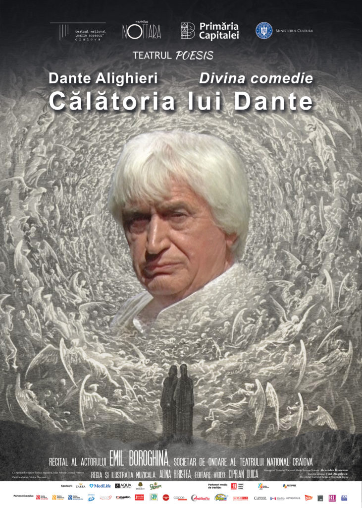Călătoria lui Dante, un recital al maestrului Emil Boroghină