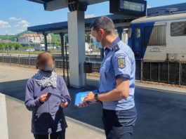 Poliția Română și CFR Călători desfășoară campanian de prevenire a accidentelor produse prin electrocutare în zonele feroviare