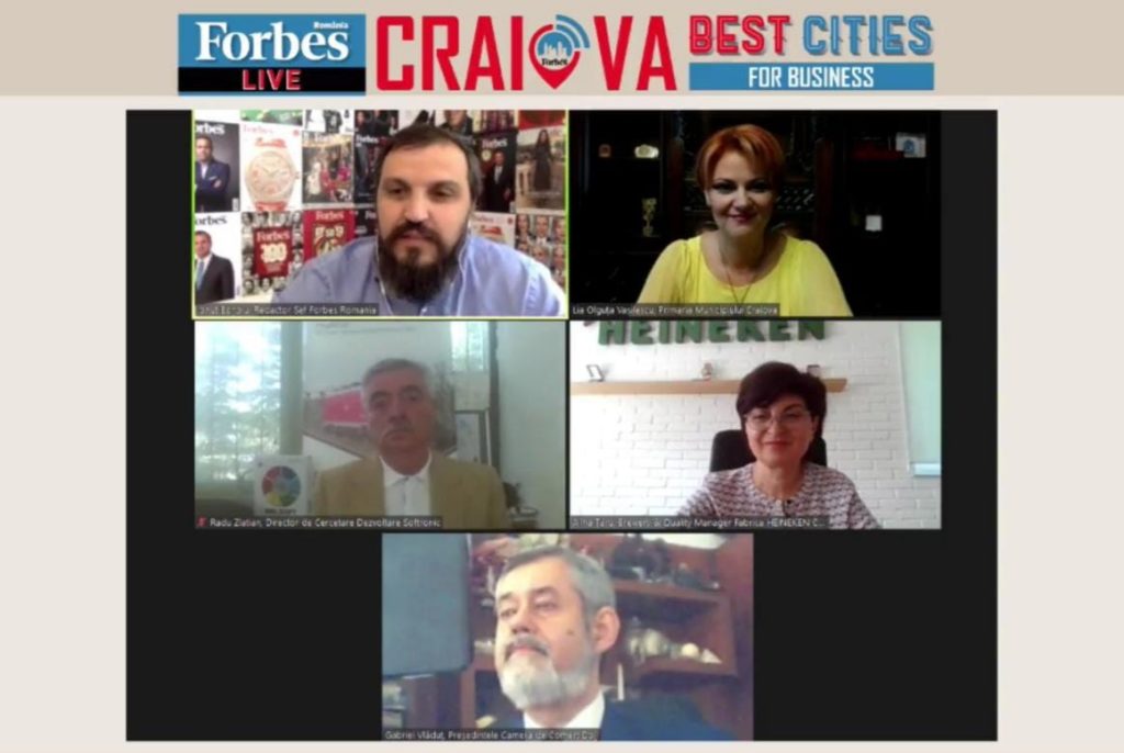 Craiova intră în competiția Forbes Best Cities for Business