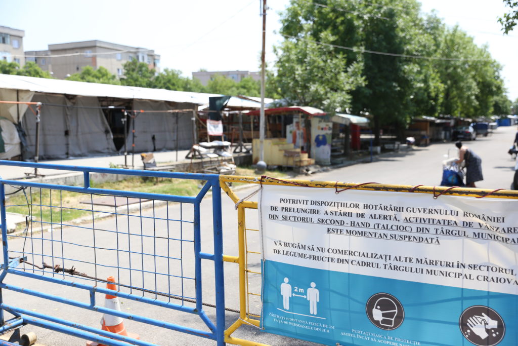 Târgul rămâne închis până pe 12 iunie