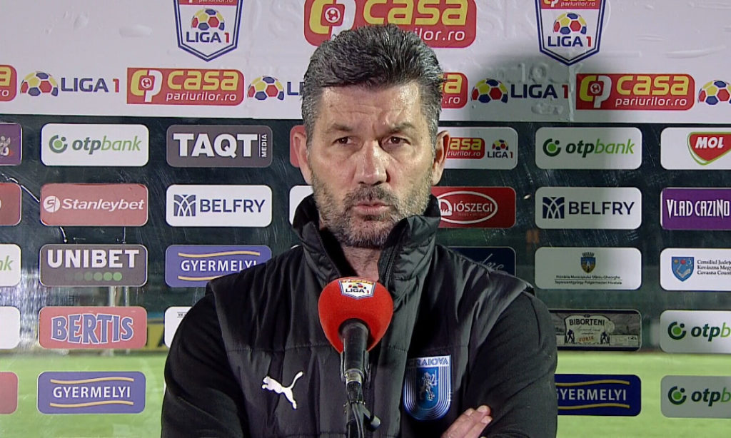 Sepsi – „U“ Craiova 2-0 / Marinos Ouzounidis, nemulțumit total de repriza a doua