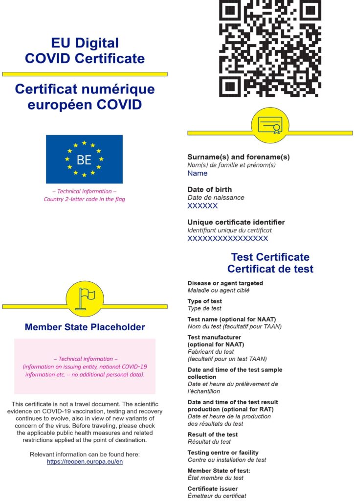 Cum va arăta certificatul european de vaccinare, care va intra în vigoare de la 1 iulie