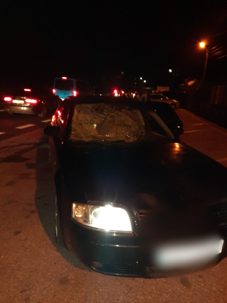 Pieton lovit mortal pe Valea Oltului