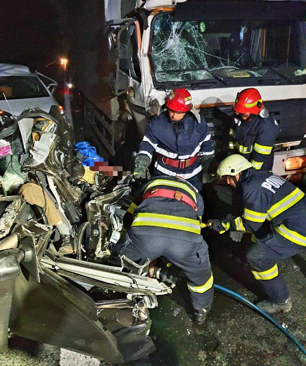 Accident grav pe A1. O persoană a murit