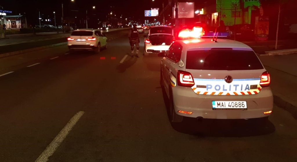 Craiova: Tânăr băut, „fugărit“ de polițiști