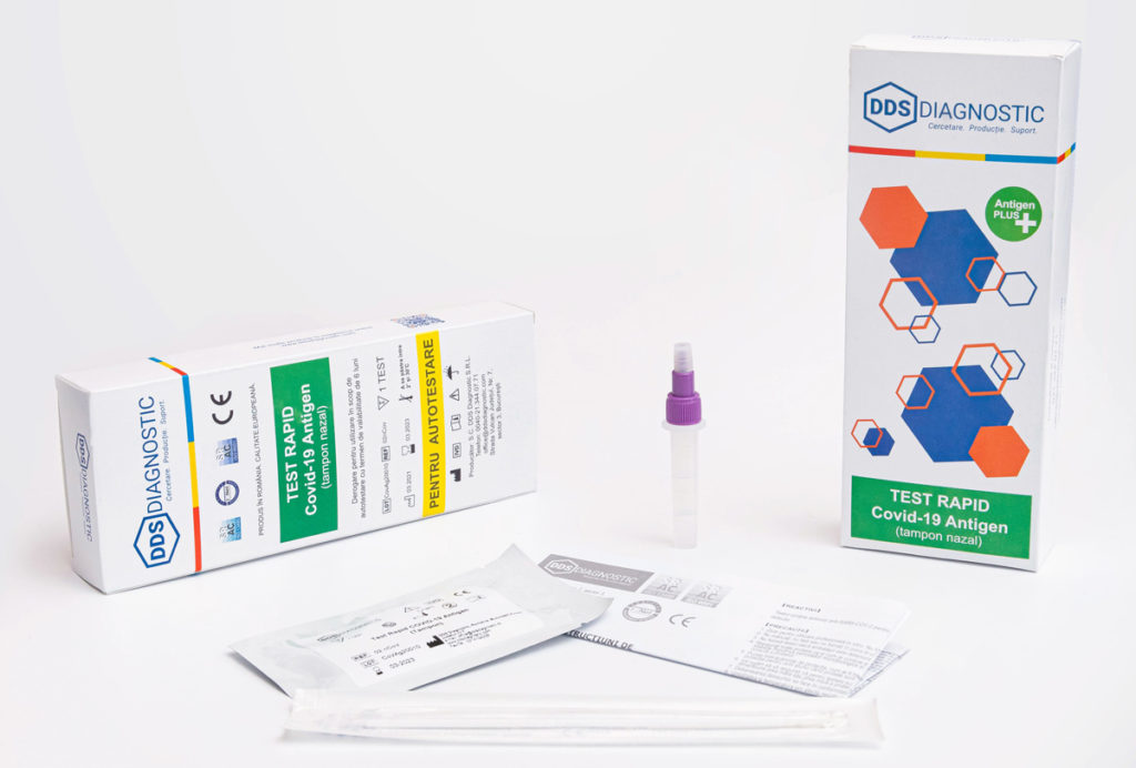 Primul autotest antigen COVID-19 din România a fost avizat