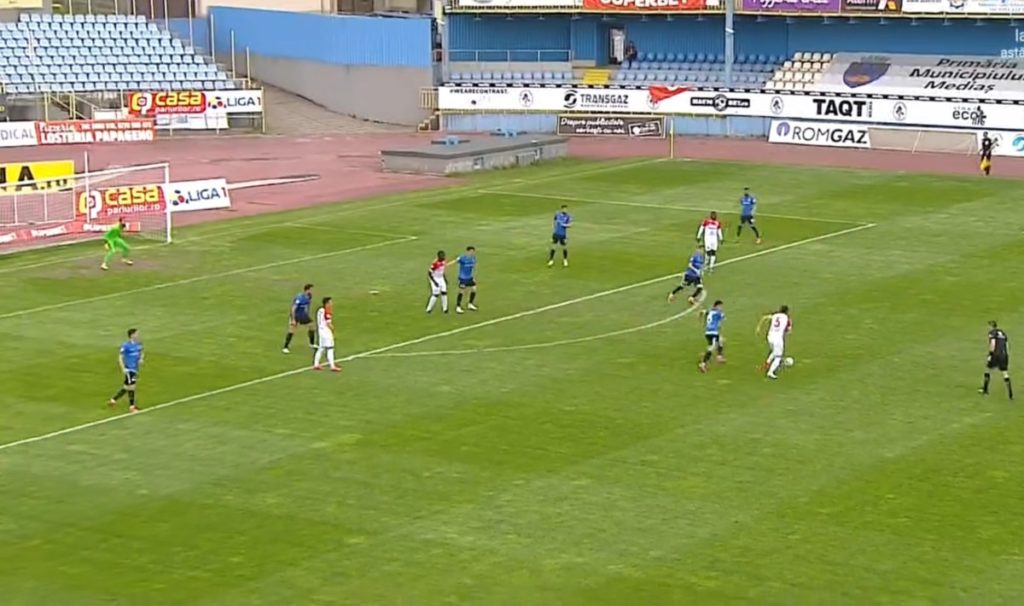 Liga 1 / Hermannstadt şi FC Viitorul n-au găsit golul la Mediaş
