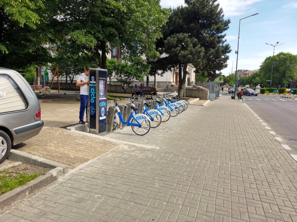 Râmnicu Vâlcea: O nouă staţie ”Ciclo” de închiriat biciclete, la Complexul Nord
