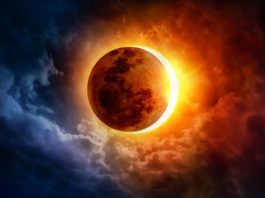 Eclipsă parțială de soare în 10 iunie