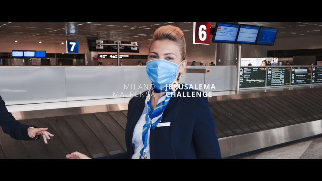 VIDEO: Aeroportul Milano Malpensa a sărbătorit reluarea zborurilor cu Jerusalema