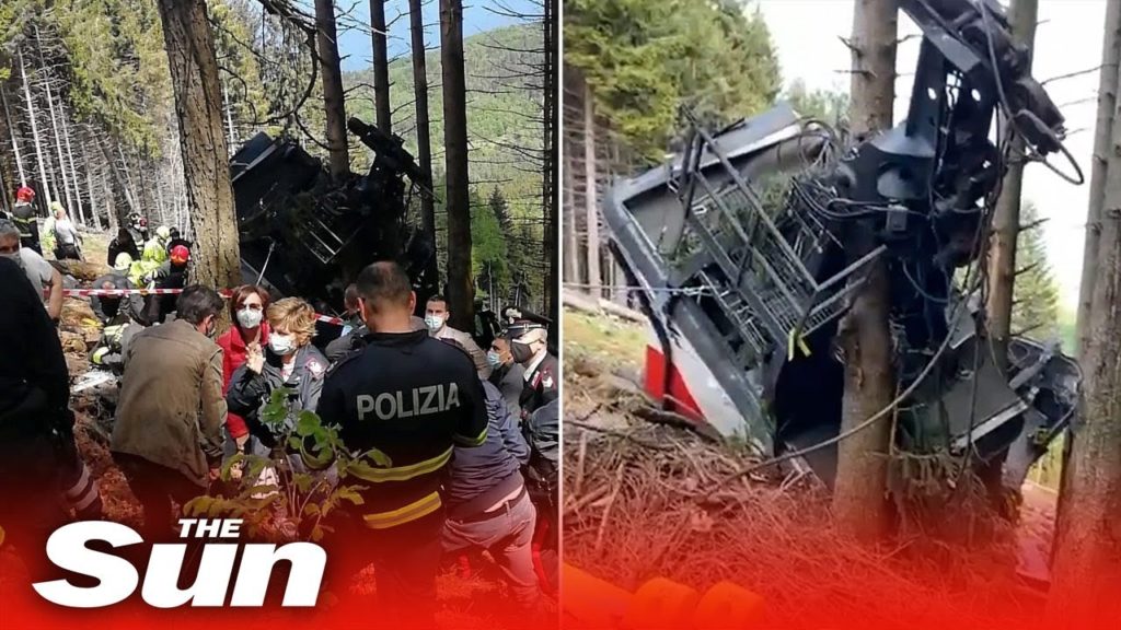 (VIDEO) Italia: Un singur supraviețuitor după prăbușirea unei telecabine