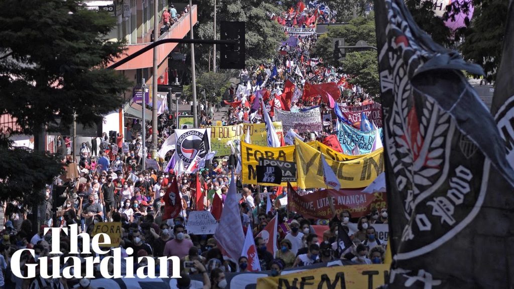 (VIDEO)Proteste Brazilia: Demonstranții cer demiterea președintelui din cauza crizei Covid-19