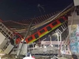 Cel puţin 13 morţi şi 70 de răniţi într-un accident la metroul suspendat din Mexic