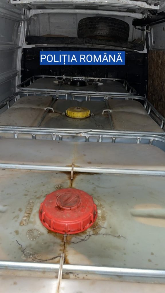 Olt: Transport ilegal de produse petroliere