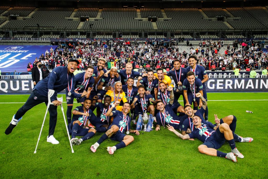 PSG a trecut de Monaco şi a caştigat Cupa Franţei