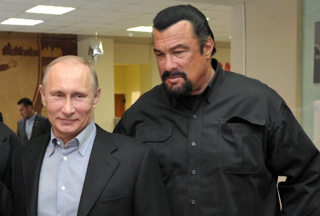 Actorul Steven Seagal s-a înscris într-un partid pro-Putin din Rusia