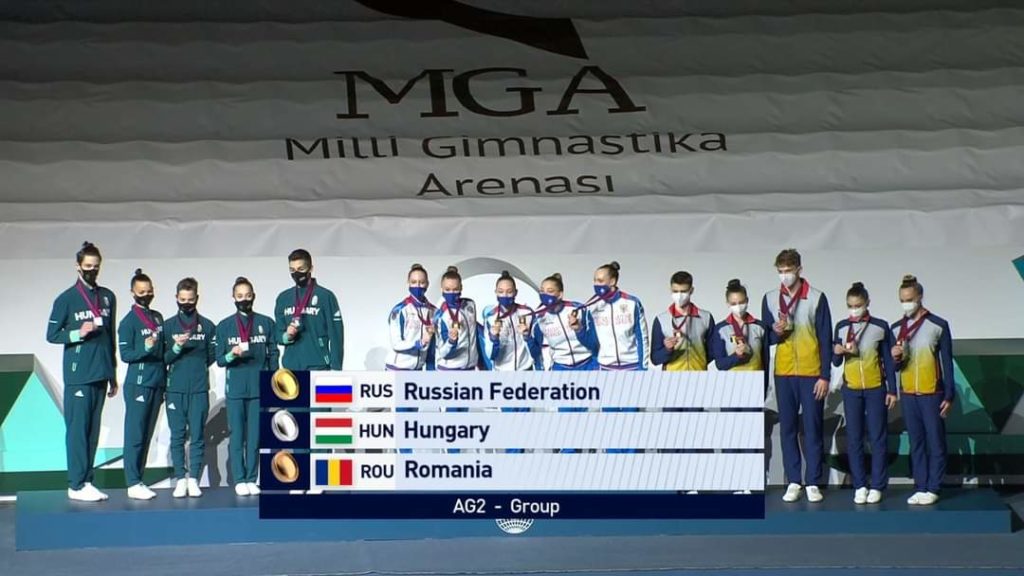 Gimnastică aerobică / România, medaliată de cinci ori la Mondialele de juniori