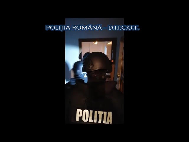 (VIDEO) Percheziții într-un dosar de trafic de droguri