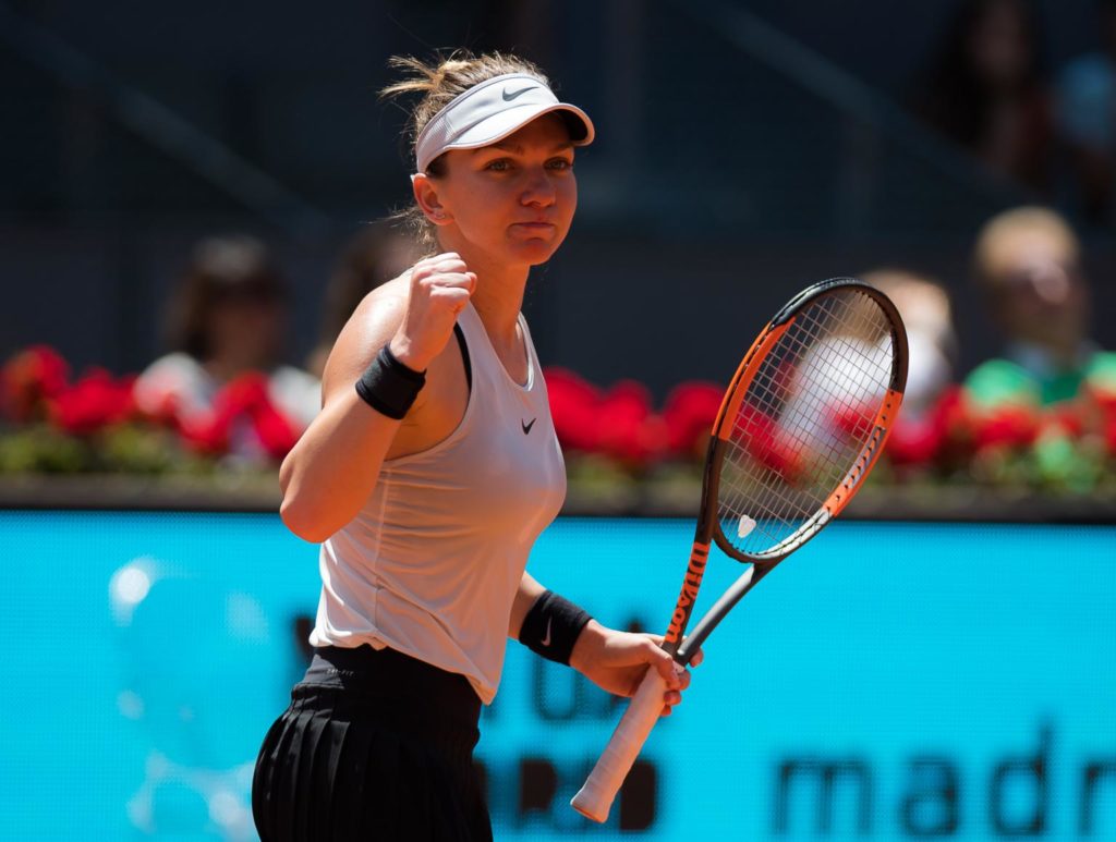 Și-a „zdrobit“ adversara! Simona Halep, calificare lejeră în optimi la Madrid