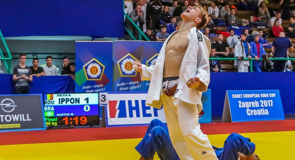 Judo / A bătut tot! Adrian Şulcă, medaliat cu aur la Openul European de la Zagreb