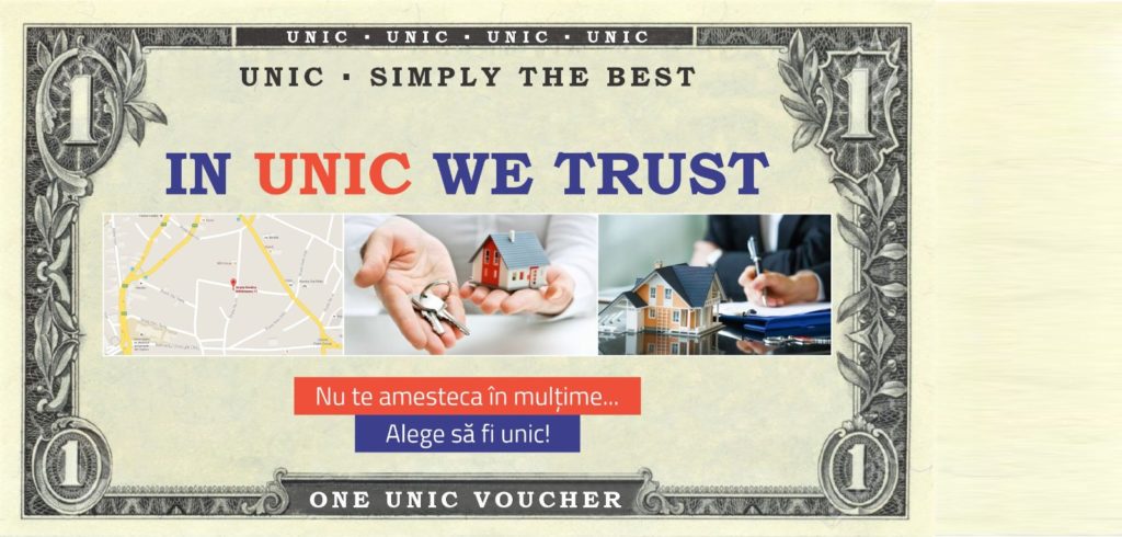 UNIC Imobiliare pune în circulaţie bancnote proprii, în valoare de 45000 euro