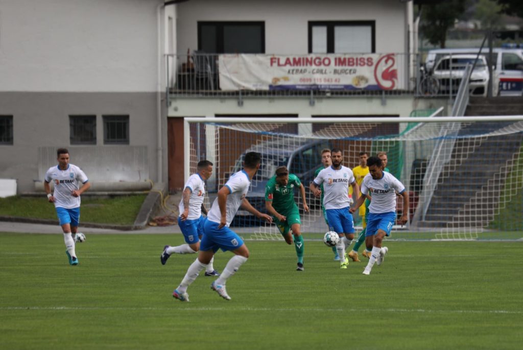 Amical / „U” Craiova – WSG Tirol, scor 3-1. Alb-albaştrii s-au descătuşat în partea secundă