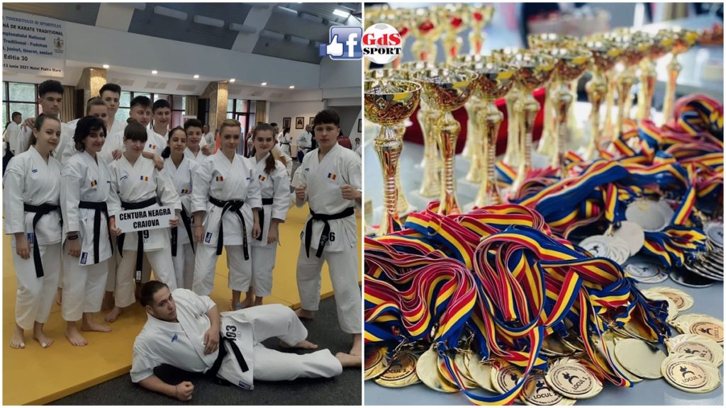 Nimic nu-i opreşte! Centura Neagră Craiova a obţinut 37 de medalii de la CN de Karate