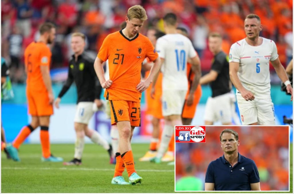 Euro 2020 / Frank de Boer, după eliminarea Olandei: „Eu sunt cel responsabil“