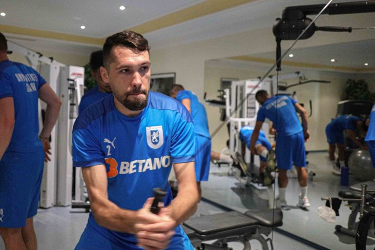 Valerică Găman: „Ar fi superb să devin campion cu Universitatea Craiova!“