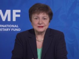 Georgieva a spus că liderii Grupului celor Şapte economii bogate (G7) şi-au dat acordul ca FMI să continue să lucreze la acest plan