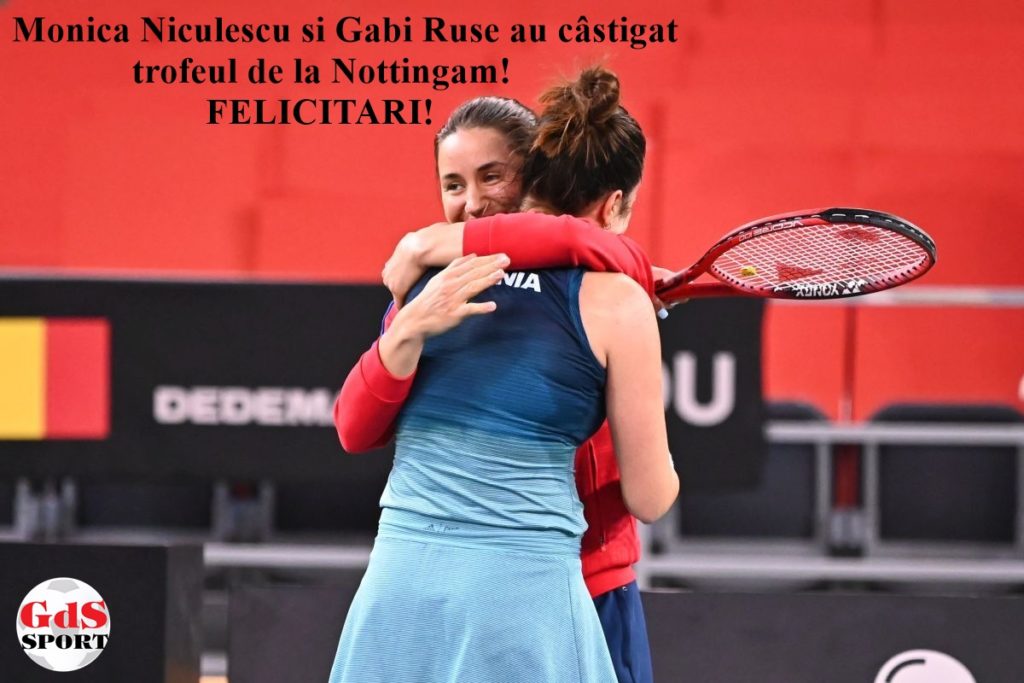 A ieșit perfect! Monica Niculescu și Gabi Ruse au ridicat trofeul de la Nottingham!