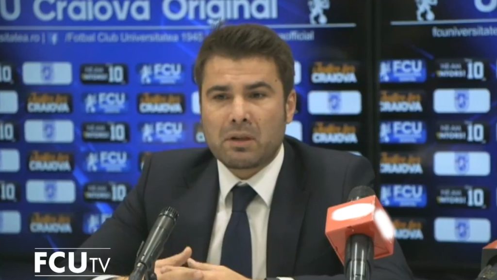 Liga 1 / Adrian Mutu: „Nu avem un obiectiv anume, nu vreau să ne punem limite“