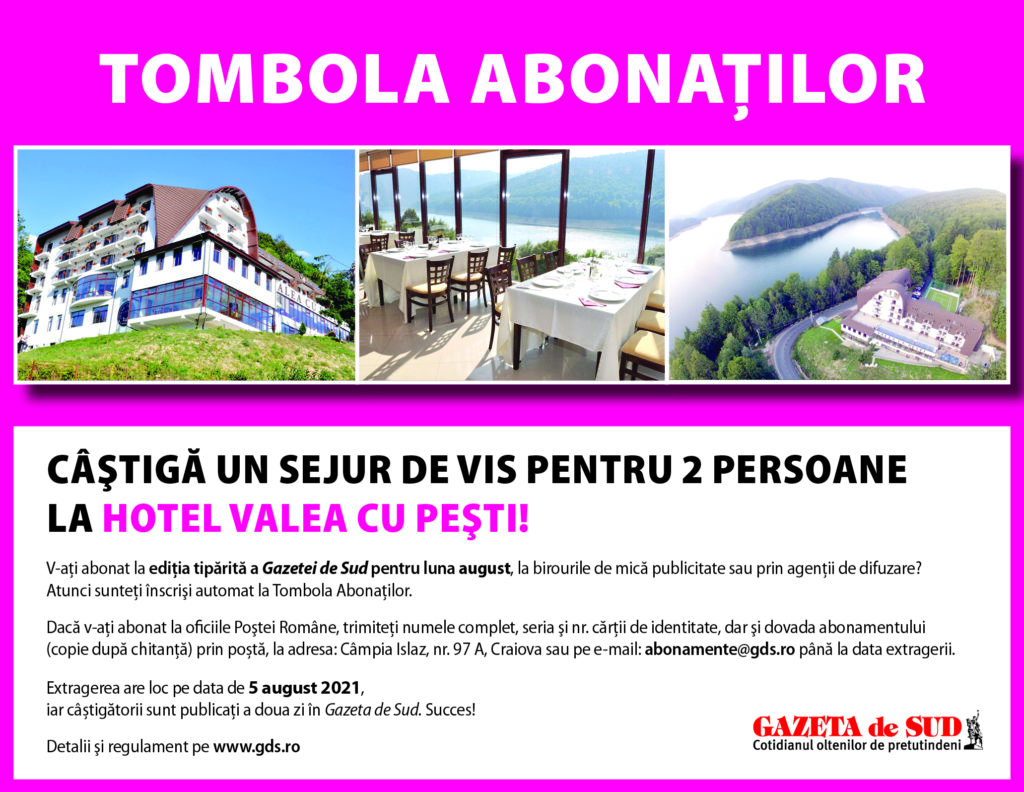 Abonează-te la Gazeta de Sud şi câştigă un sejur la munte!