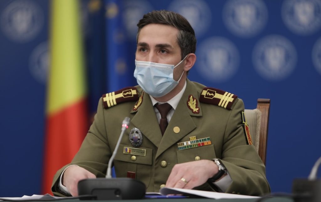 Valeriu Gheorghiţă: Rata de acoperire vaccinală la nivel naţional – aproape 25% din populaţia eligibilă
