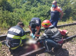 Un accident mortal de tren a avut loc în localitatea mehedințeană Lunca Banului