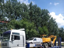 Un autotren a avariat rețeaua de alimentare în zona Calea Severinului