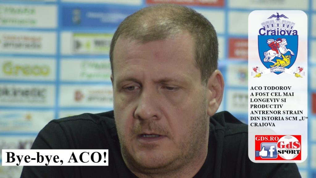 Aleksander Todorov s-a despărţit de SCMU Craiova după trei sezoane