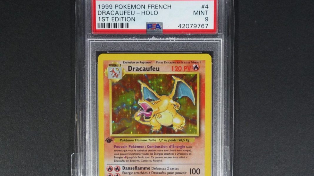 Cartonaş Pokemon, vândut la licitaţie cu aproape 12.000 de euro