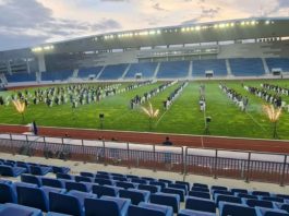Târgu Jiu: Absolvenții de la trei licee, sărbătoriți pe Stadionul Municipal